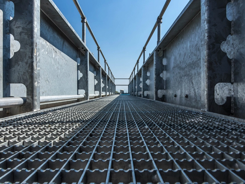 Press-Locked Steel Grating Factory