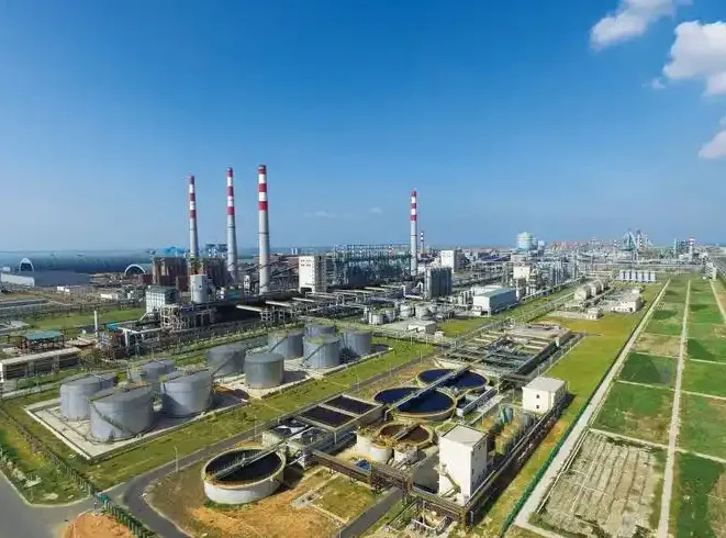 Site de production de Baosteel à Zhanjiang