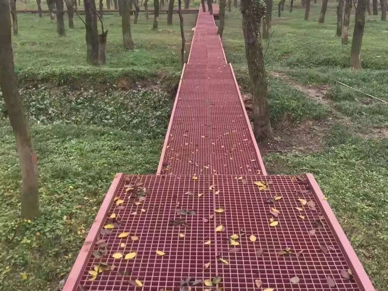 Steel Grating for Park Walkways