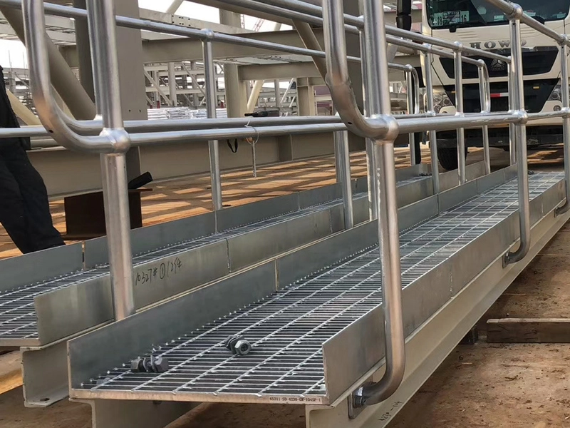 Steel Grating for Ball Joint Railing