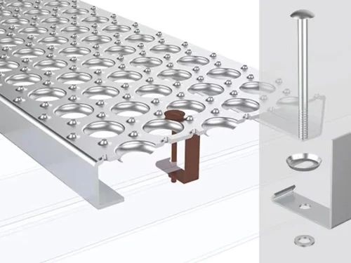 Perforiertes O-Grip-Lamellenrost