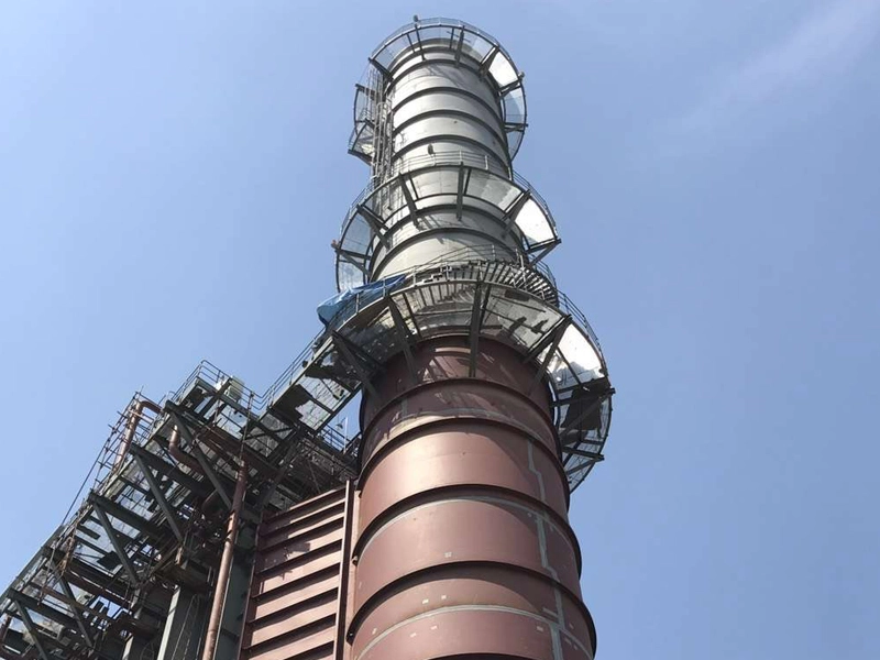 Power Plant Platform Walkway Railing