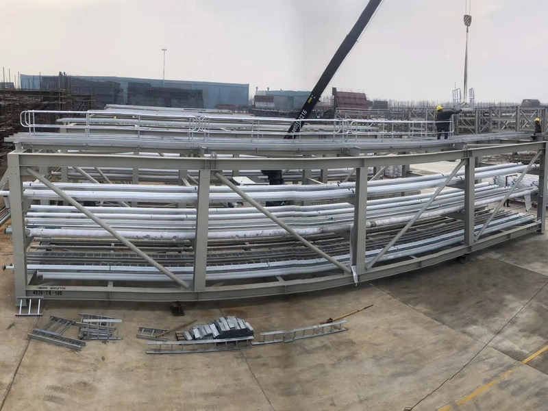 Steel Grating for Ball Joint Railing