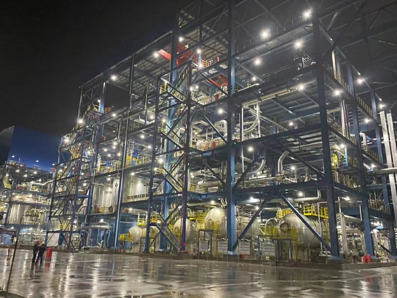 Steel Grating for Refineries(Night View)