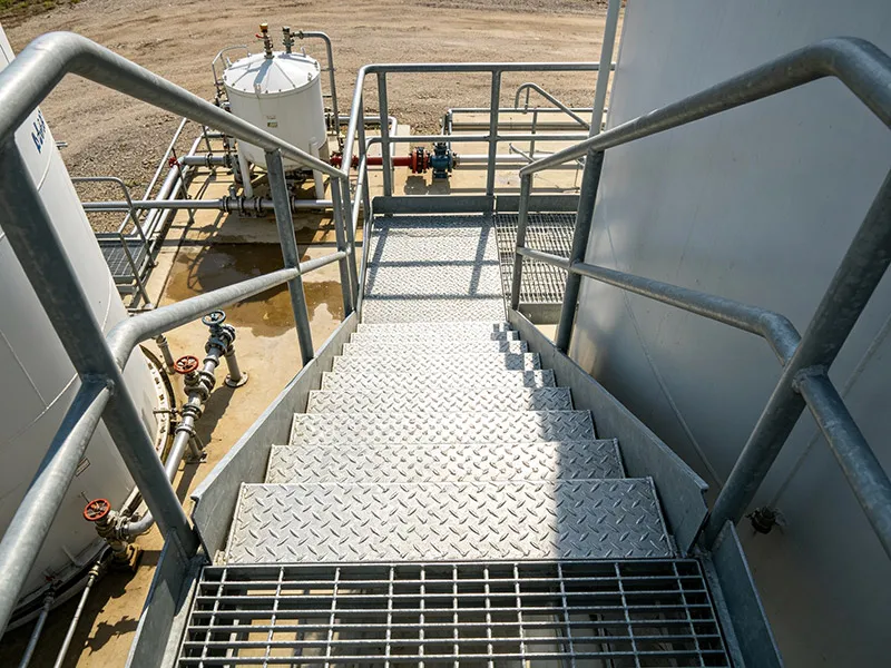 Diamond Safety Grating Stair Treads