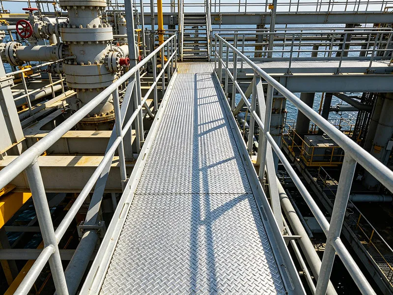 Grip‑Strut Safety Grating