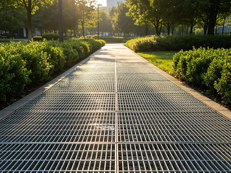 Mechanically Swaged Grating