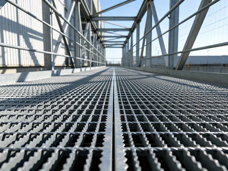 Serrated Bar Grating
