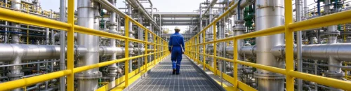 Plataforma de pasarela de rejilla de acero galvanizado por inmersión en caliente; gama completa de productos industriales de rejilla de barras de la fábrica Sino-Grating