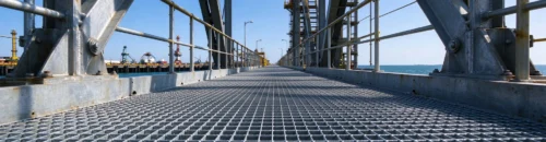 Stainless steel cable tray (bridge frame) series, corrosion‑resistant industrial cable management system by Sino‑Grating manufacturer